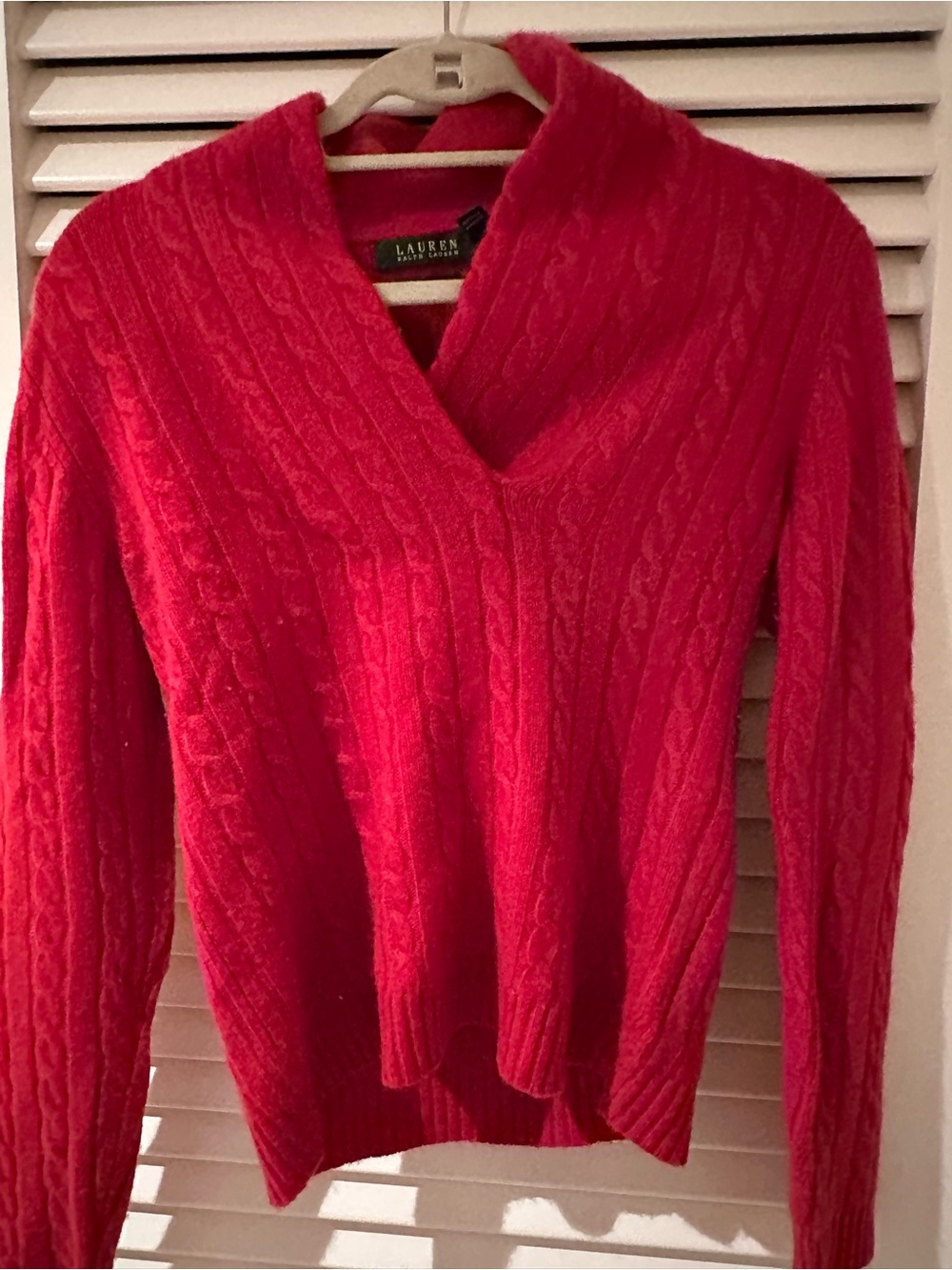 Lauren Ralph Lauren cashmere sweater (size S)
